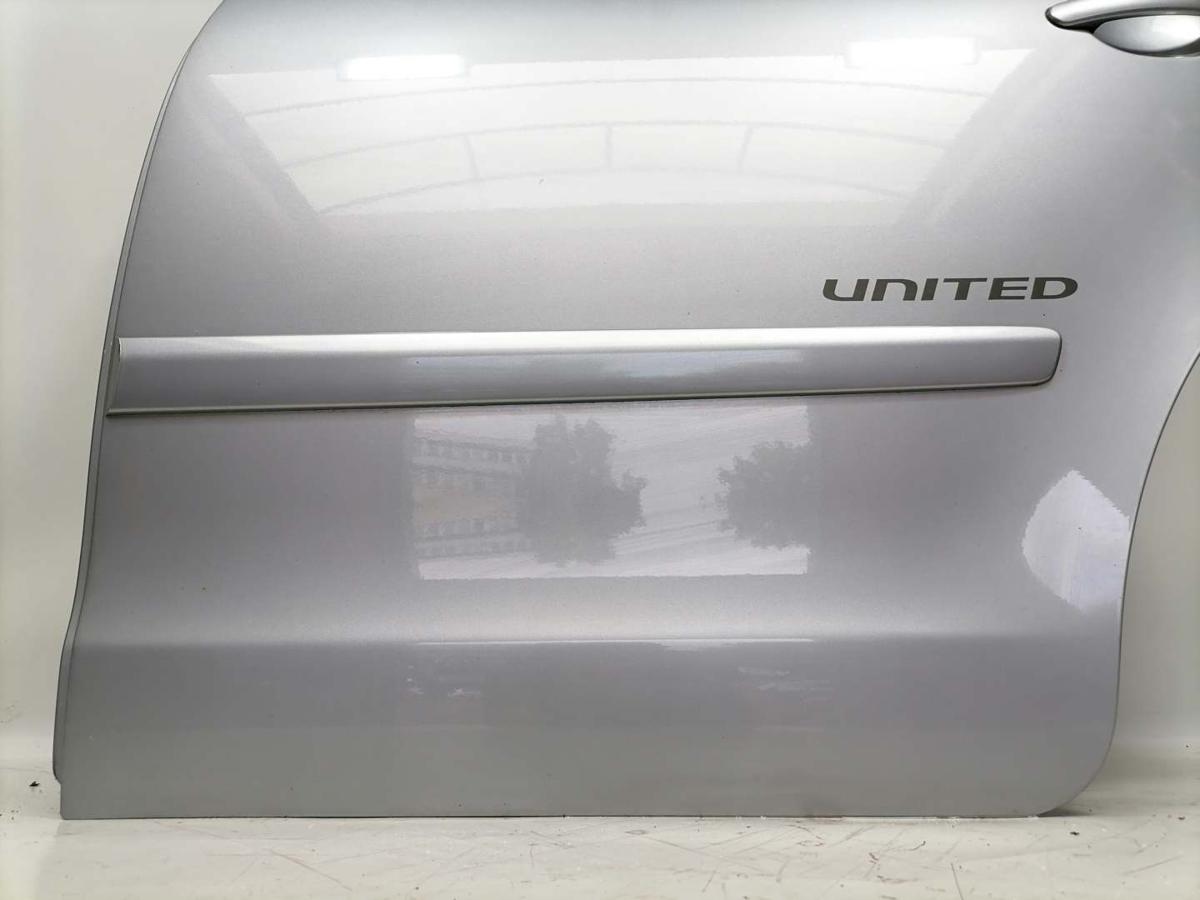 VW Polo 9N3 original Tür hinten links LA7R Graumetallic Bj.2009